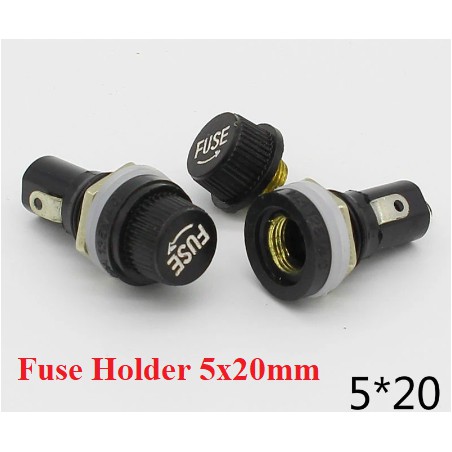 Fuse Holder 5*20mm Kecil Rumah Sekring box tabung Kaca Sekering