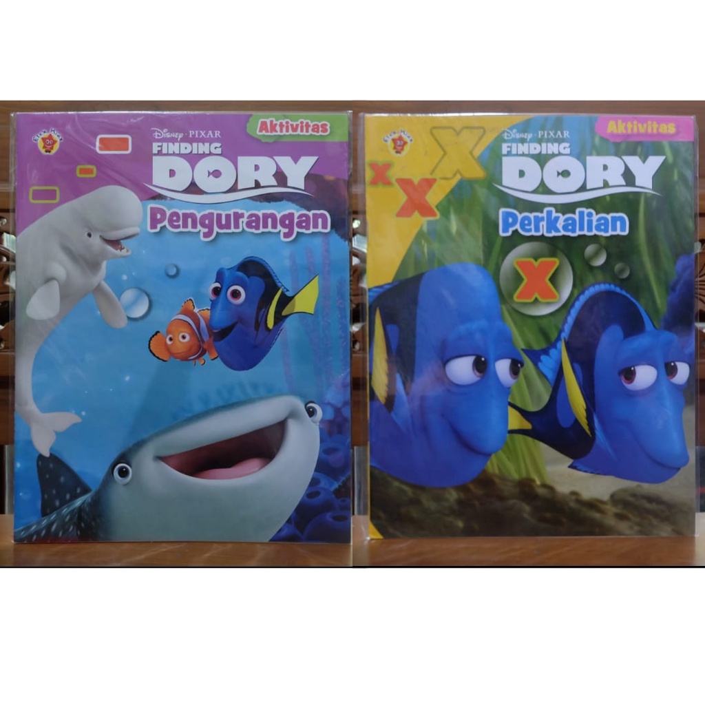 

AKTIVITAS DORY - Buku Aktivitas Anak Disney Pixar Dory Pengurangan & Perkalian