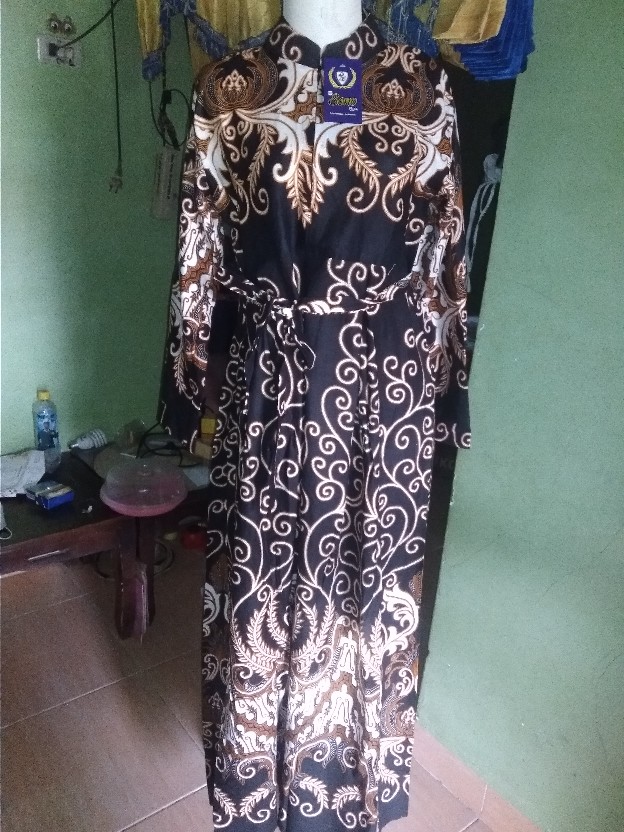 Batik Gamis Ful Batik Motif Terbaru Batik Pekalongan