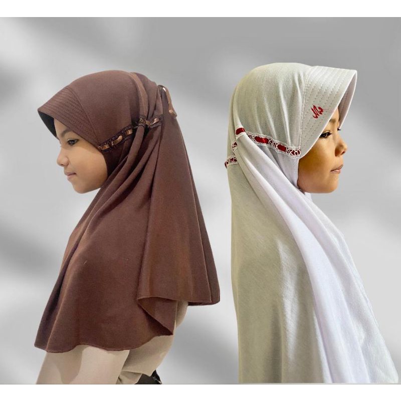 Jilbab Serut Sekolah