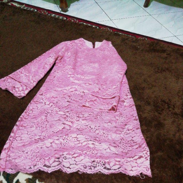 Promo Bulan Ini...! Setelan Kebaya Modern Tunik Brukat Aneka Pilihan Warna