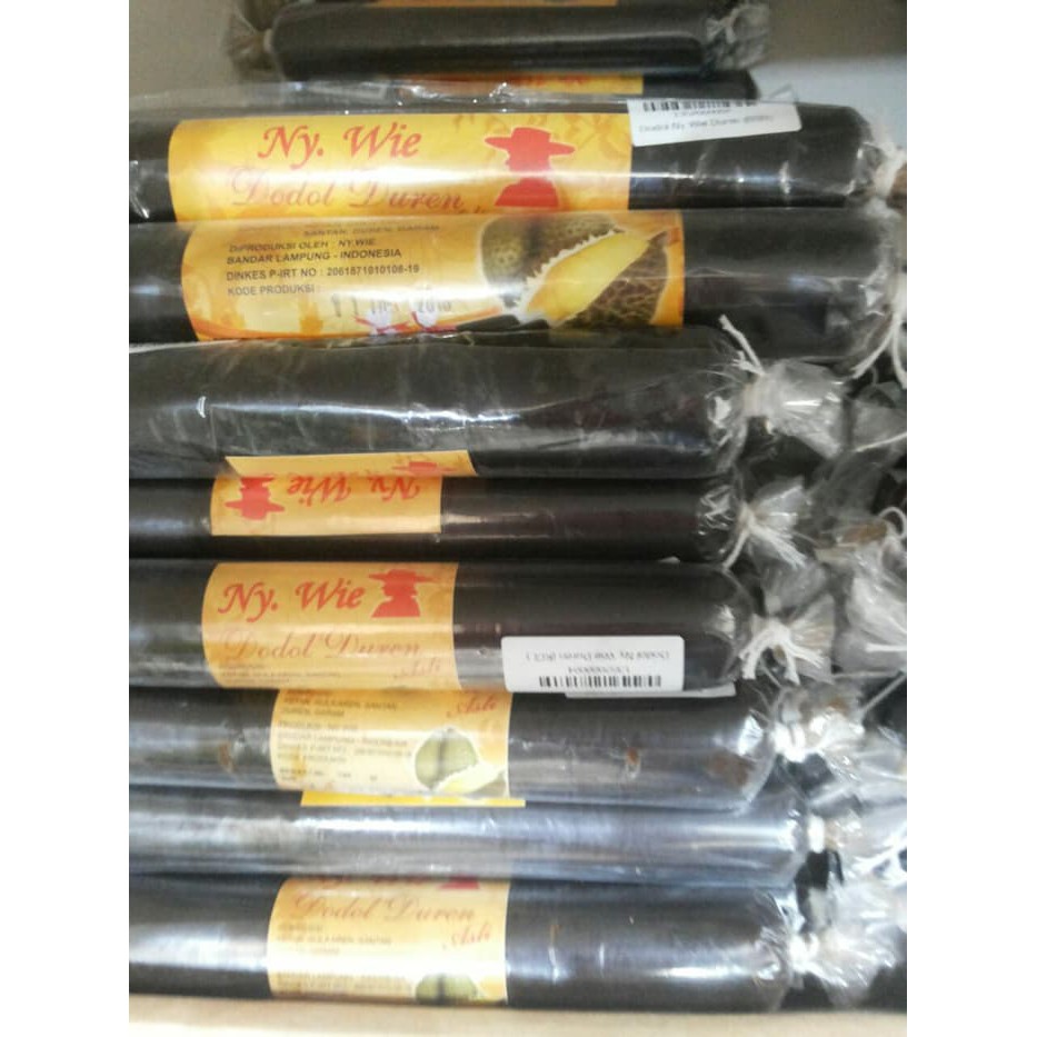 Dodol Duren Ny. Wie Jumbo Durian Lampung 250g