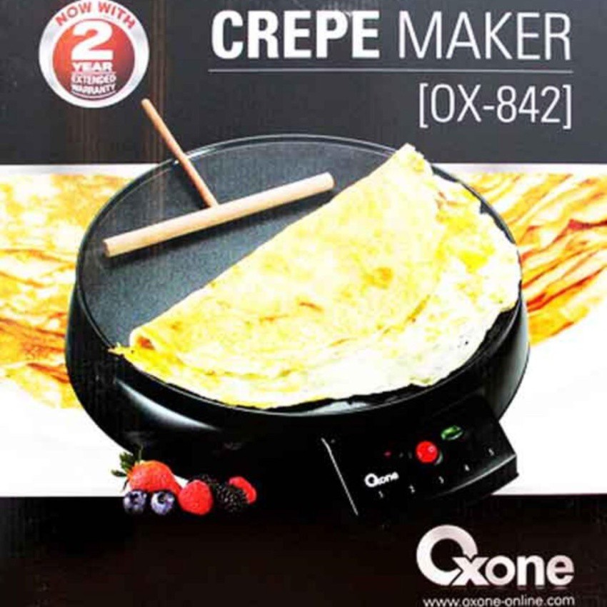 Oxone OX-842 Crepe Maker  - Hitam