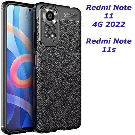 Case Auto Focus Xiaomi Redmi Note 11 4G / Redmi Note 11s Leather Experience SoftCase Slim Ultimate