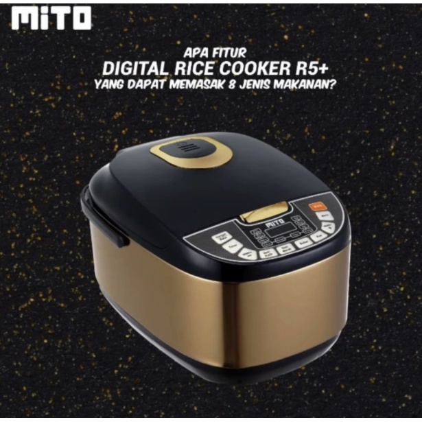 Mito Digital Rice Cooker 2 Liter R5+ R5 Plus Magicom 8in1 Magic Com