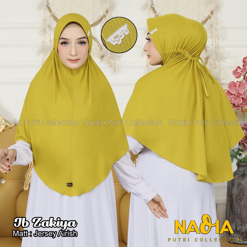 Hijab Zakiya Jersey Instan