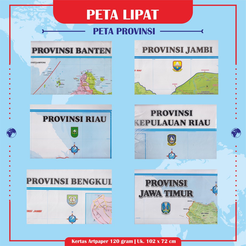 

Peta Provinsi : Provinsi Banten / Provinsi Jambi / Provinsi Riau / Provinsi Kepulauan Riau /
