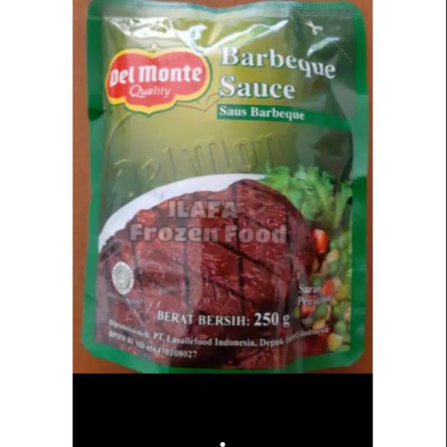 

Delmonte barbeque sauce paket harap pesan bublewrap