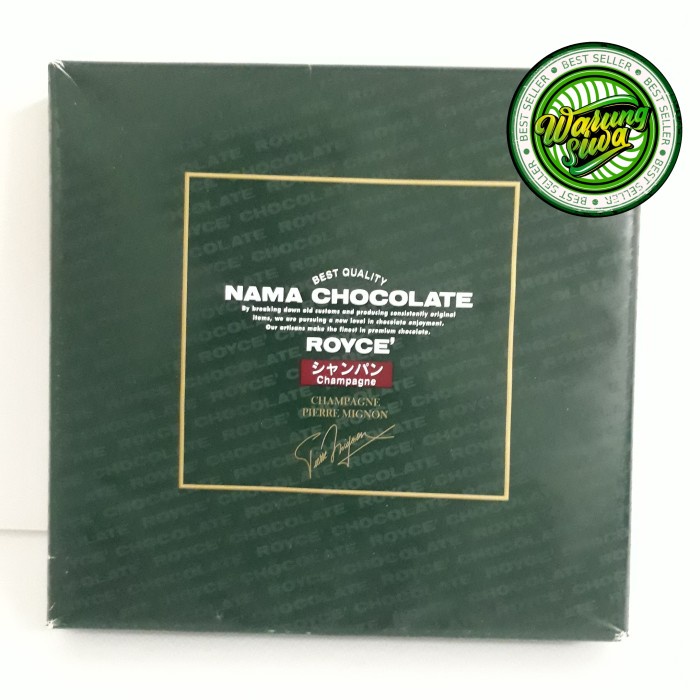 

royce nama chocolate champagne - cokelat nama champagne 125 gram