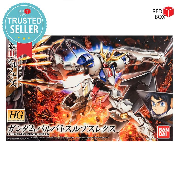 Hg gundam barbatos lupus rex Mainan model kit anak murah mainan anak murah