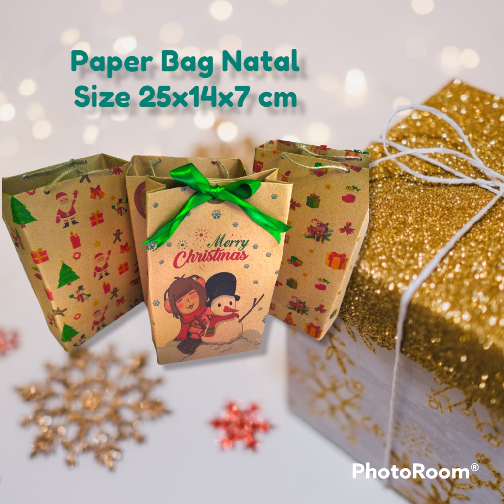 

Paper Bag Natal Termurah | hampers Natal