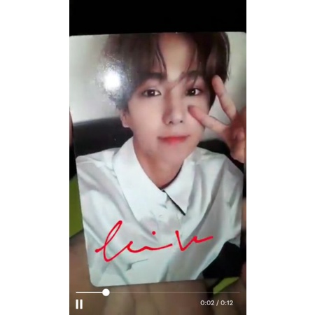 (BOOKED) Hyunjae Dreamlike photocard