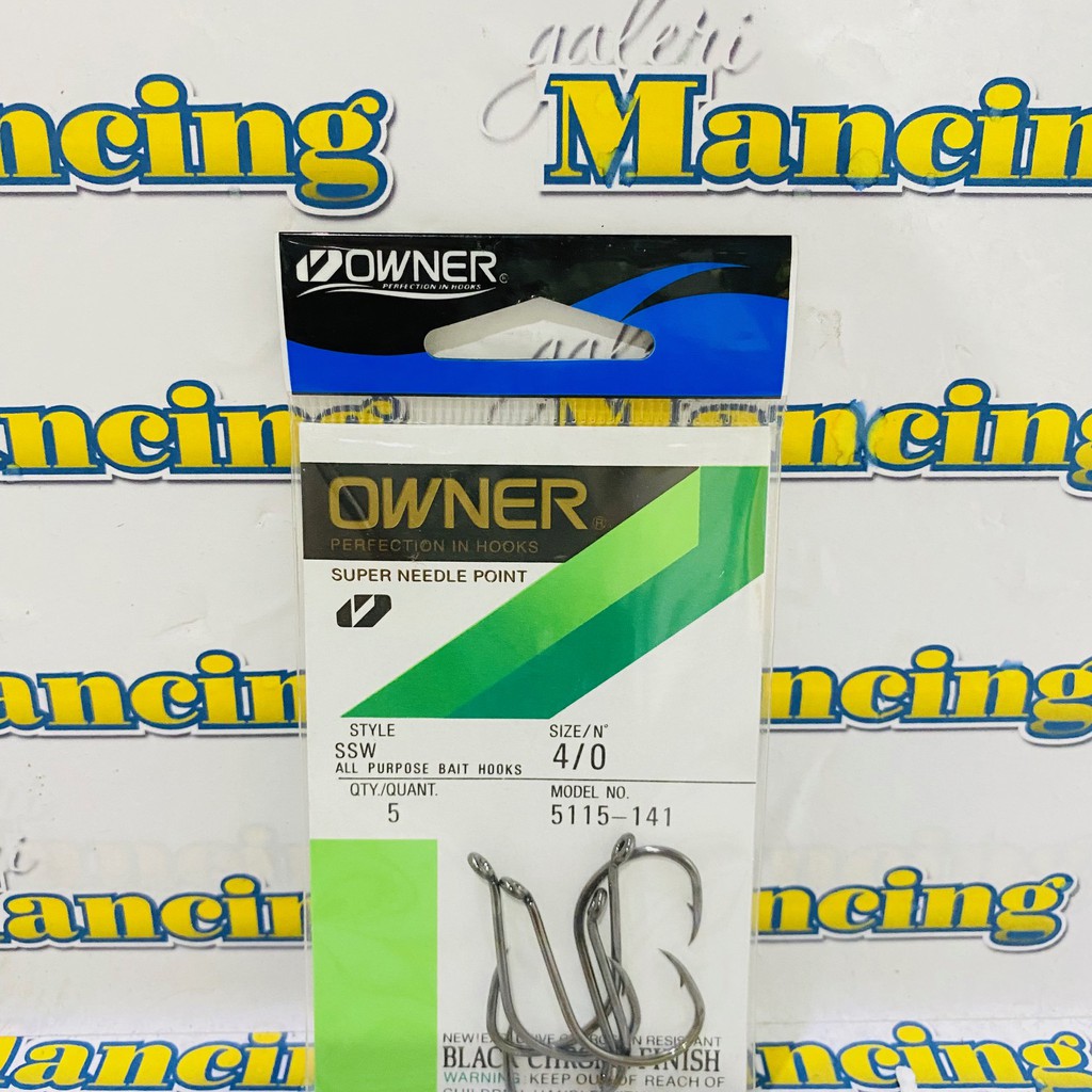KAIL PANCING OWNER SSW 5115 SIZE #4/0 - #2 - #1 - #3/0 - #5/0