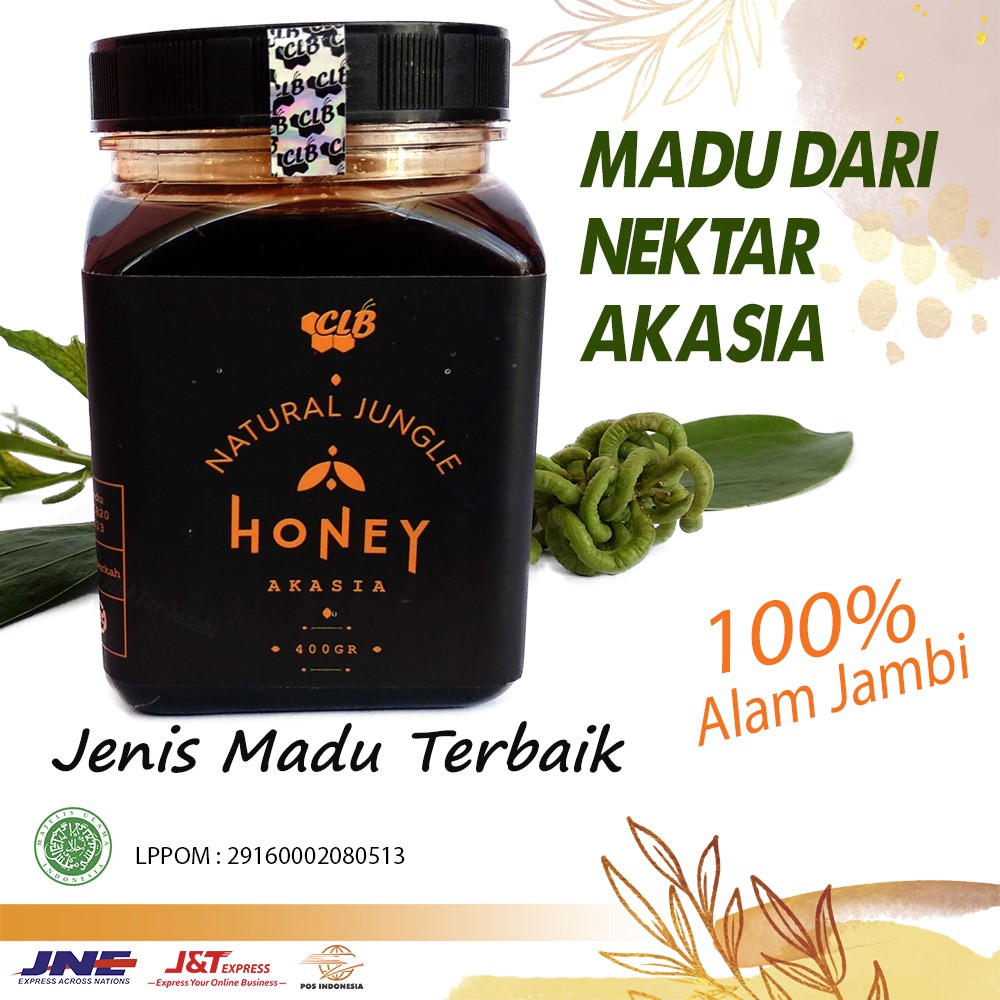 

Madu Alam dari Nektar Akasia Sialang Premium Jambi 400g