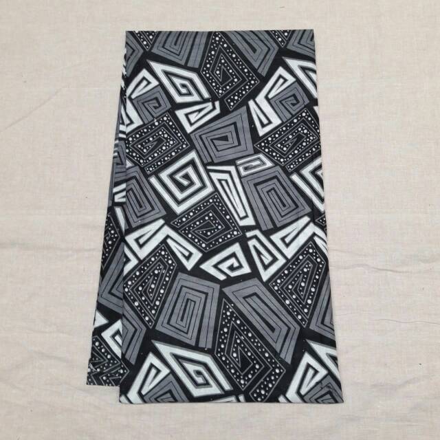 Jual NEW MOTIF Kain Batik Dan Embos Warna Dasar Hitam Sogan Keren