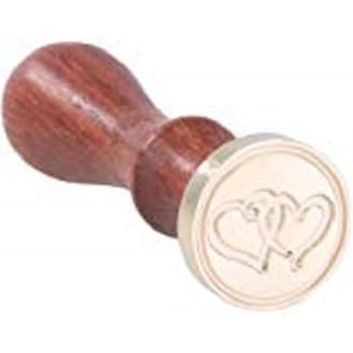 

Love Heart 2 Shape Seal Wax Stamp Paint Wax Envelope Sealing Stempel