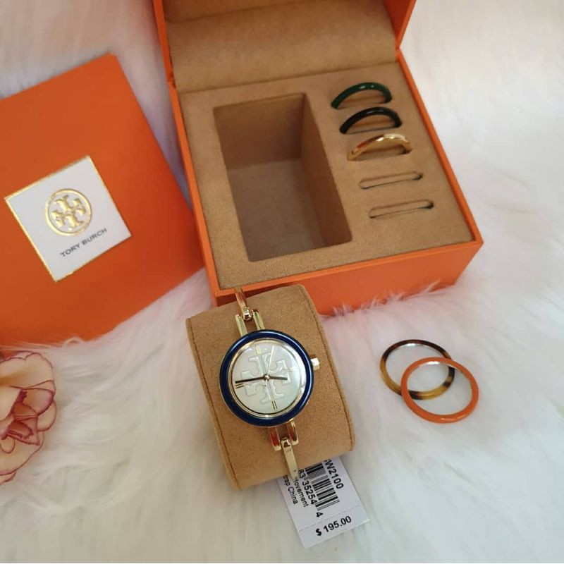 JAM TANGAN WANITA / GELANG TRY BURCH TBW2100 ORIGINAL BM