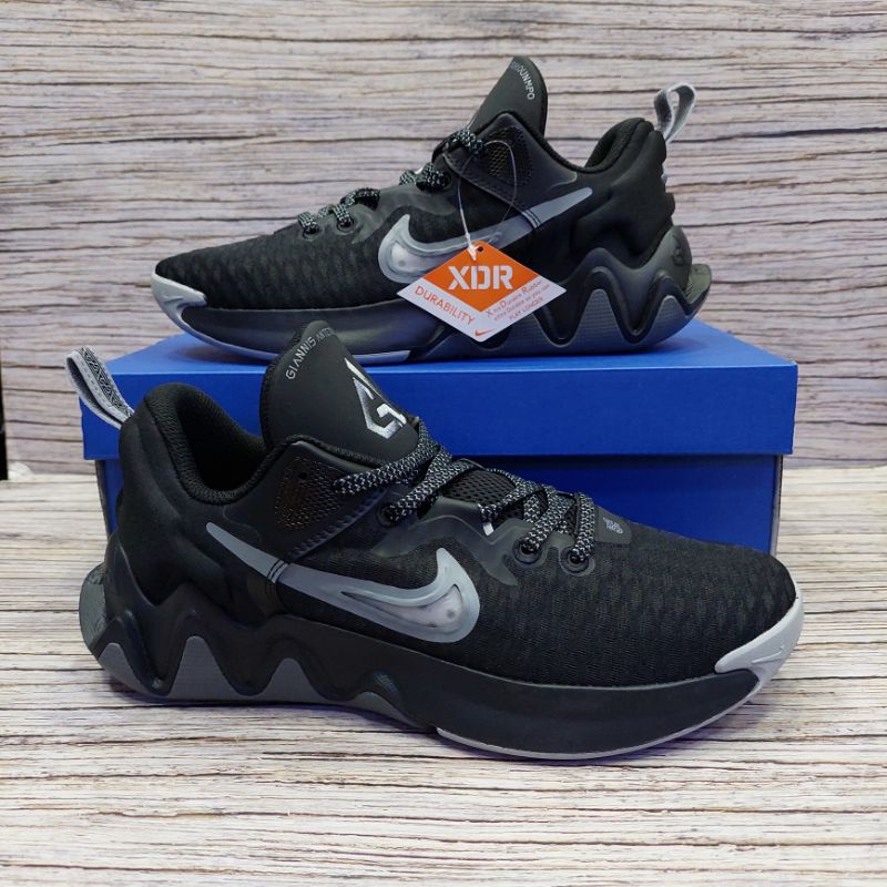 Jual NIKE GIANNIS IMMORTALITY 1 BLACK GREY | Shopee Indonesia