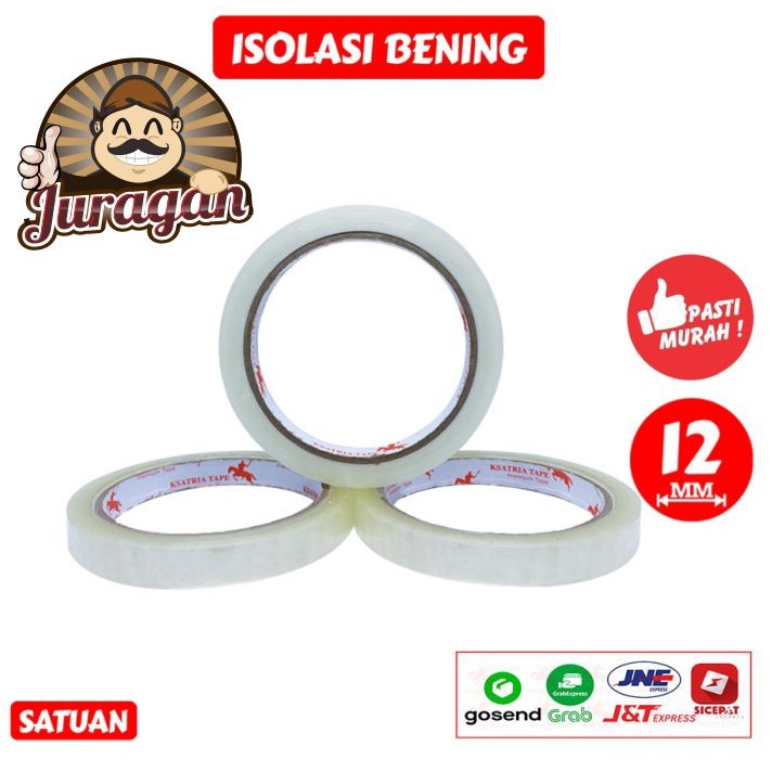 

ISOLASI / SELOTIP 12mm JURAGAN PACKING SEMARANG