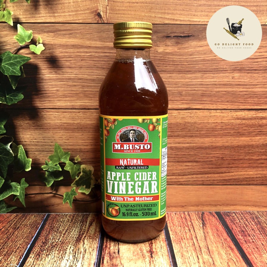 

Natural Apple Cider Vinegar M BUSTO - 500ML (PREMIUM QUALITY)
