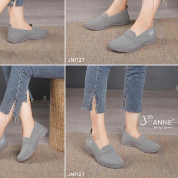 ➧ RESTOCK [JOANNE] Flyknit Flat shoes Sepatu Wanita Import JN1127 ❁