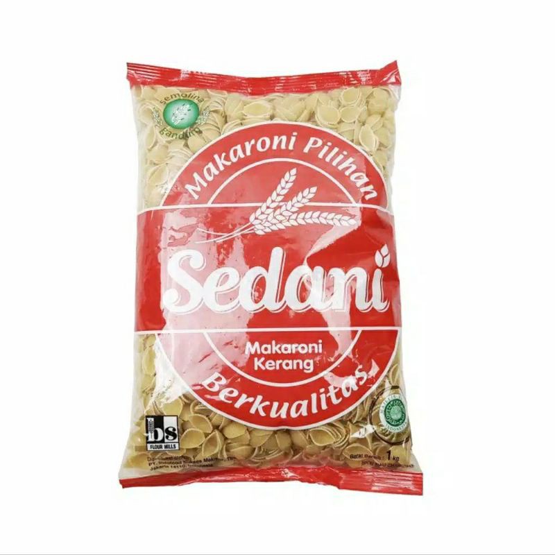 

1kg Makaroni Kerang Sedani 1 kg Skutel Rebus