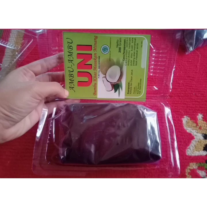 

Bumbu rendang kelapa sangrai 200gr bumbu rahasia orang minang