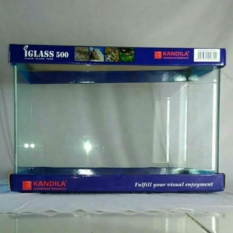 KANDILA IGLASS 500 AQUARIUM BENDIMG 57L 500X330x350