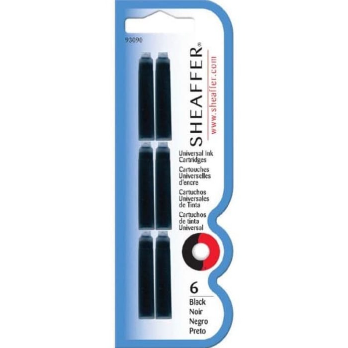 

Hadir Sheaffer Skrip Fountain Pen Universal Ink Cartridge - Blue/Black Terbatas