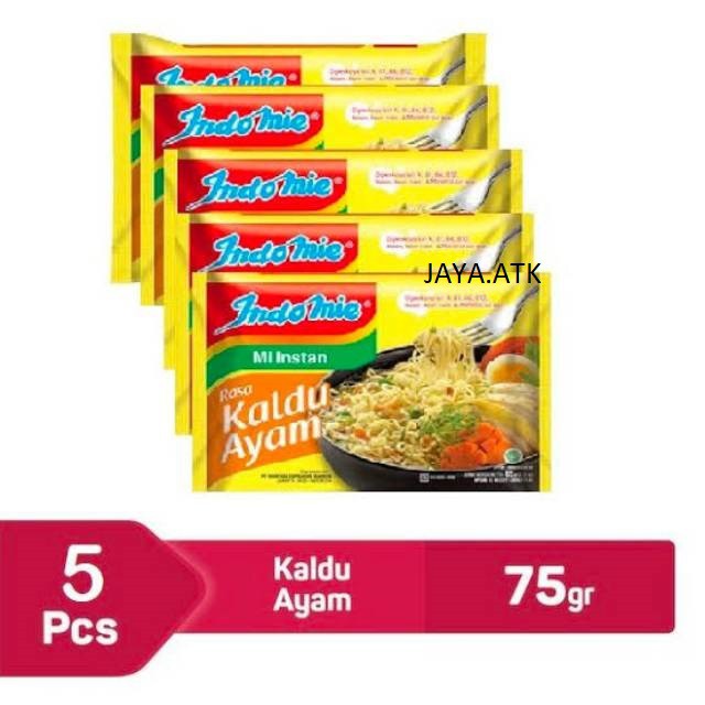 INDOMIE KUAH MIE KUAH INDOMIE KALDU AYAM 75 GRAM