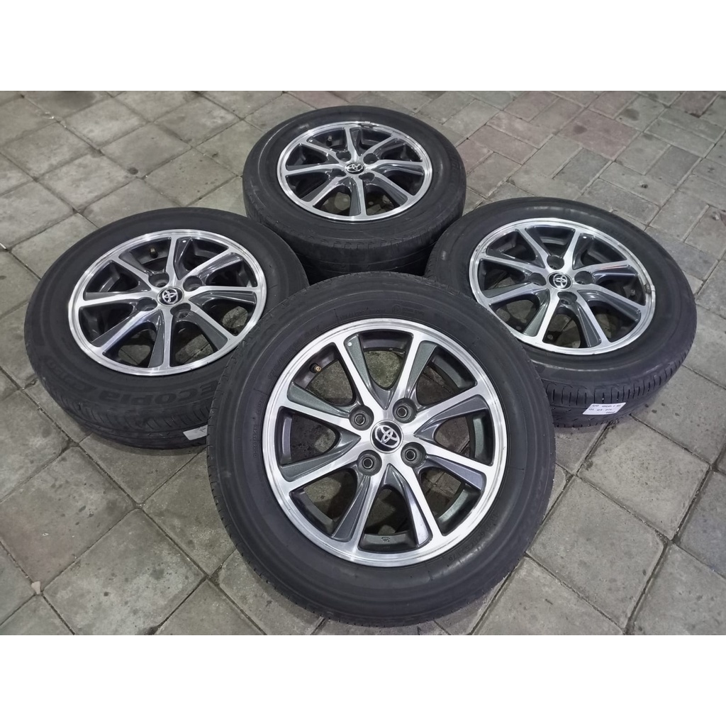 velg mobil bekas ring 14 untuk mobil calya sigra ayla agya plus ban 175 65 r14