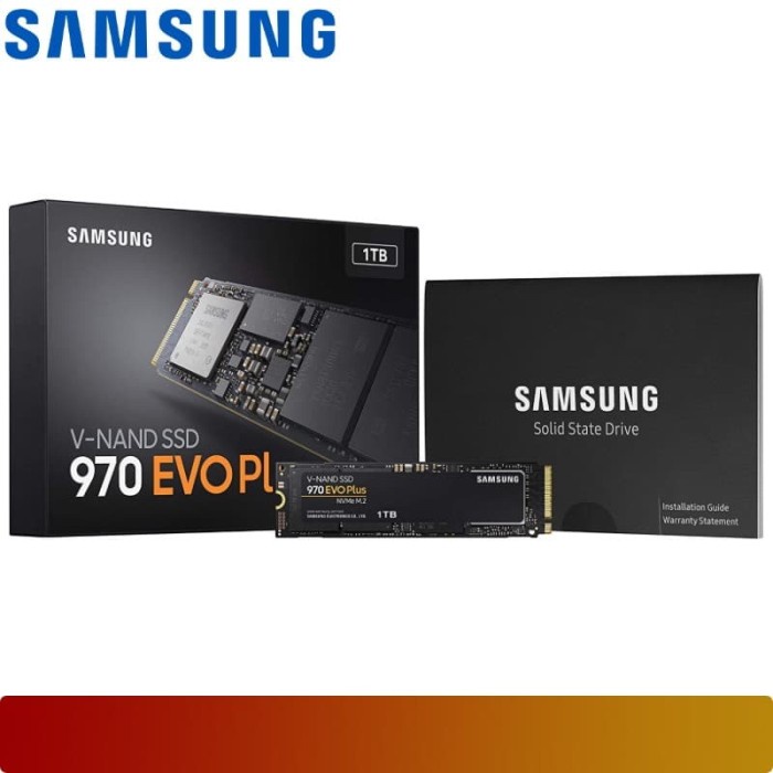 SSD SAMSUNG - SSD 970 EVO PLUS NVME M.2 1TB MZ-V7S1T0B/AM PCIe Gen 3