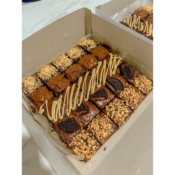 

Dark Chocolate Fudgy Brownies