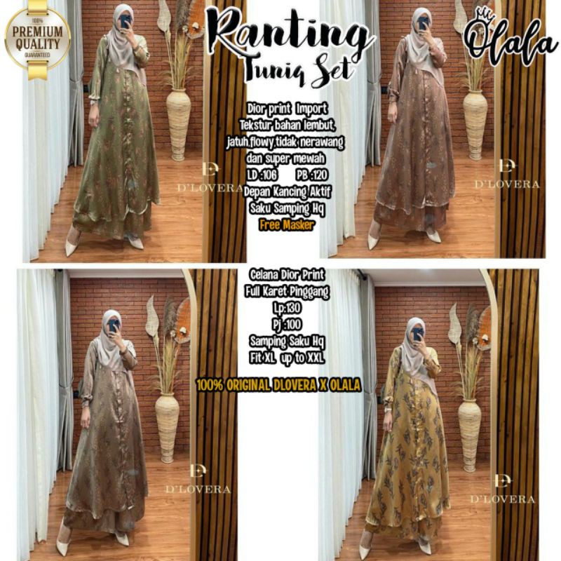 Ranting Setcel by Olala/setcel original D'lovera/stelan premium/setcel terbaru