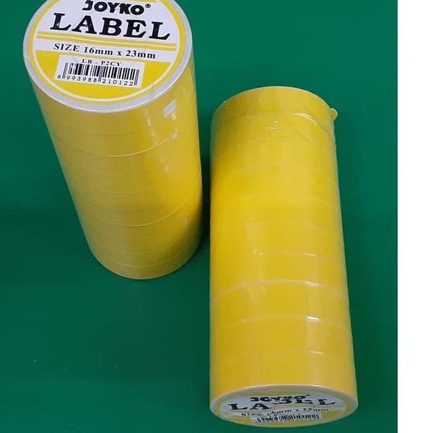 

◄ Kertas Stiker Label harga 2 line Warna Kuning Joyko LB-P2CY (10 Roll) ֍