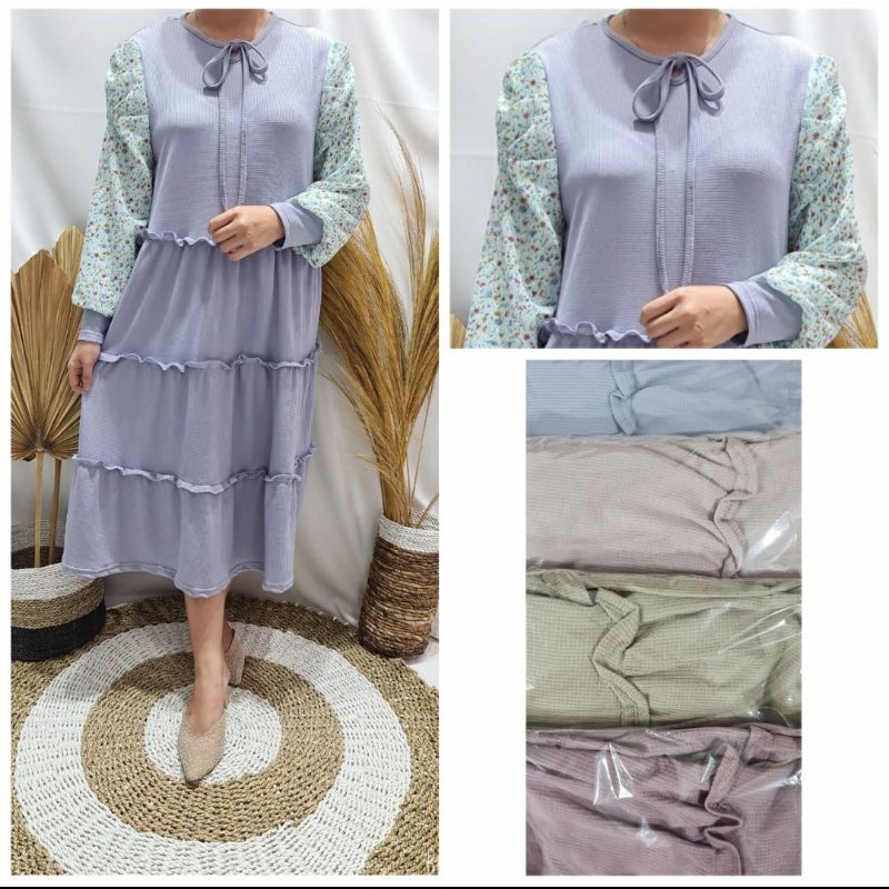 Midi Dress Long Tunik Knit By Cavell