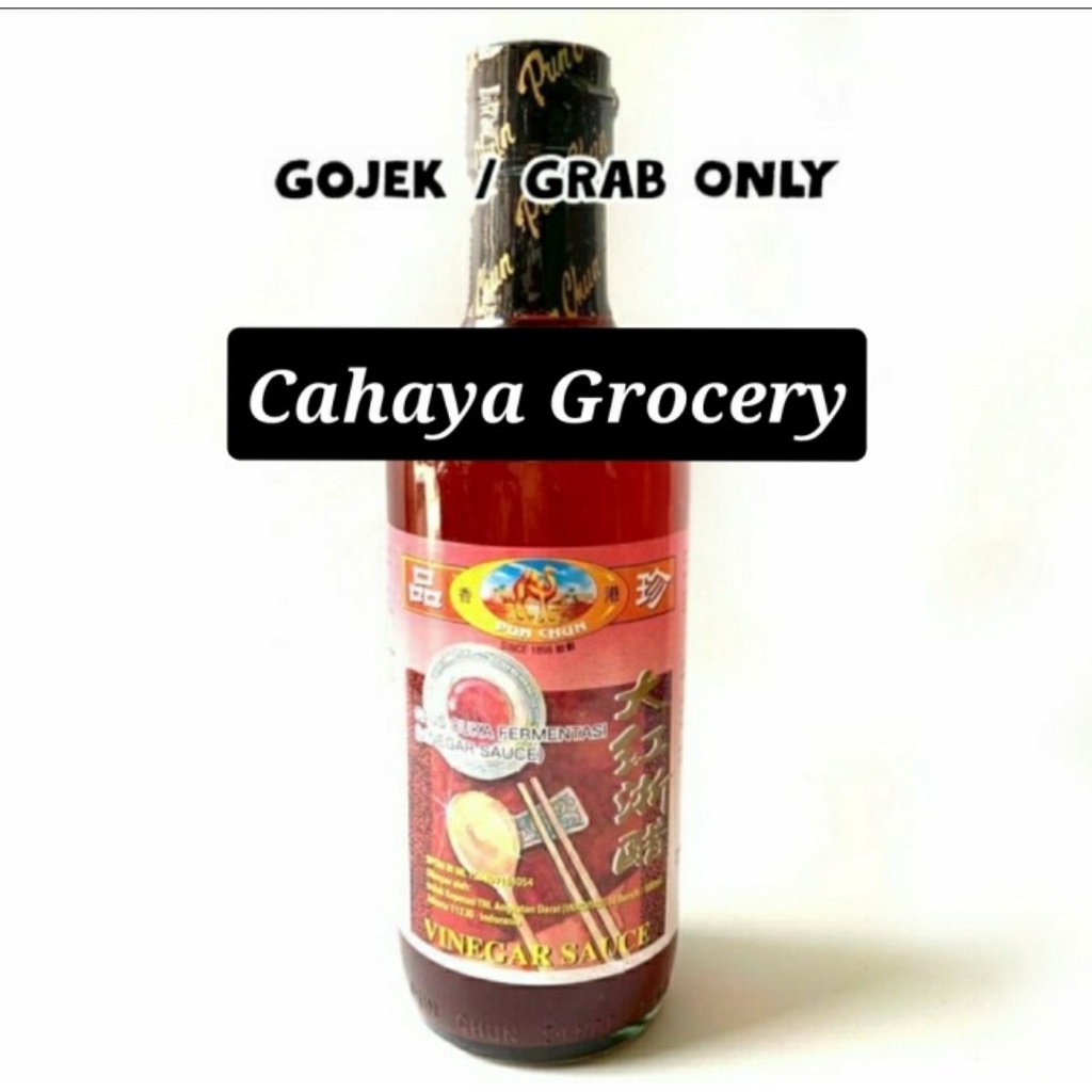 

Pun Chun red vinnegar cuka merah 500ml