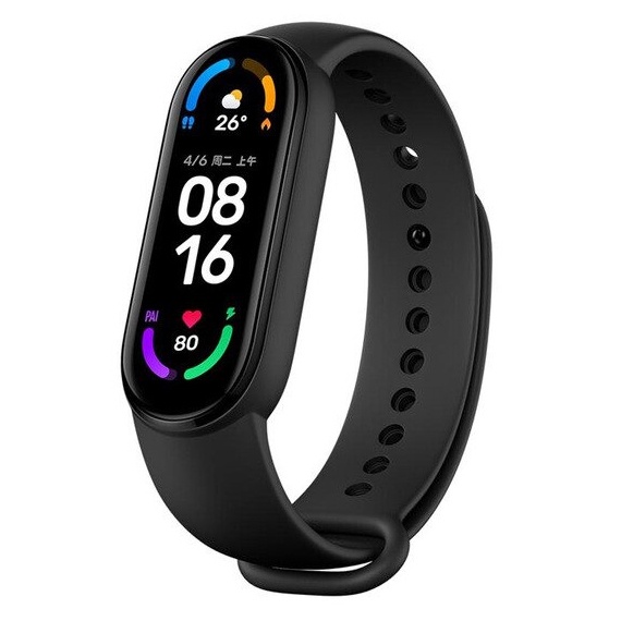 Xiaomi Mi Band 6 Blood Oxygen Monitor Non NFC Global Version - Black