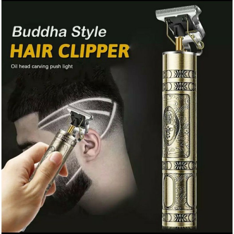 Hair Clipper Trimmer Detailer Alat Cukur Rambut Buddha Clipper WS T99 / Mesin Cukur Rambut Botak