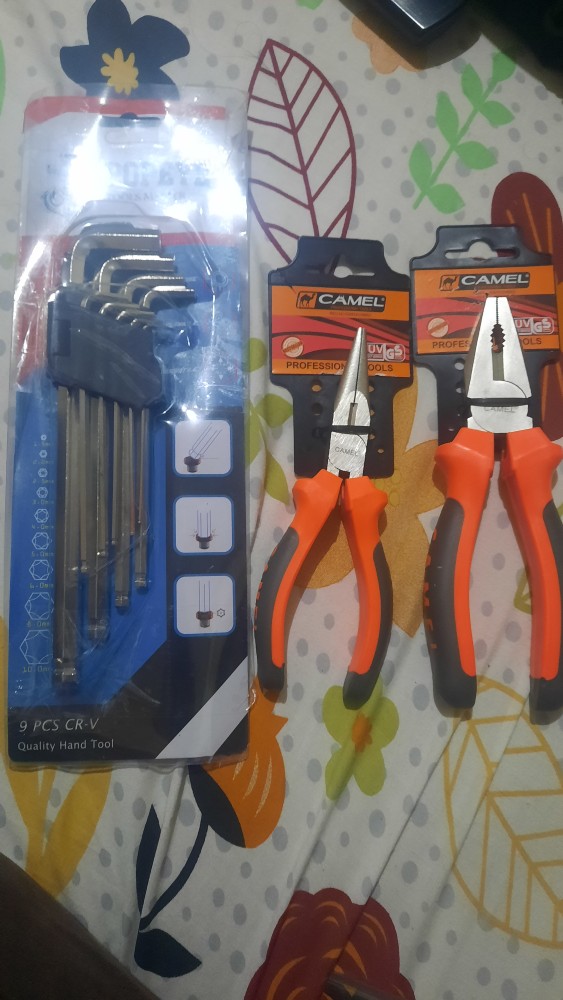 Kunci L Ballpoint Camel Set 9 Pcs (panjang) Per Set