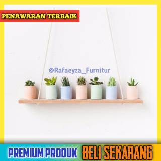 60 CM RAK  BUNGA  MINIMALIS  GANTUNG KEKINIAN MODERN  Shopee Indonesia