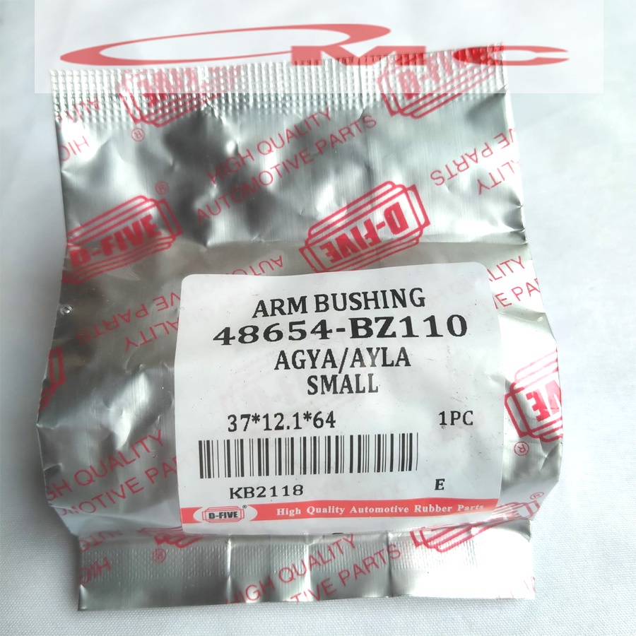 Karet Bush Bushing Bosh Arm Depan Bawah Kecil Agya Alya 48654-BZ110-DF
