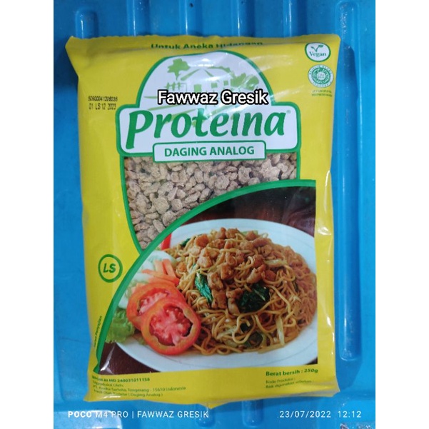 Proteina LS 250gr / Protein Daging Vegetarian / Daging Nabati / Vegan Meat / Plant Based Meat 250 gram