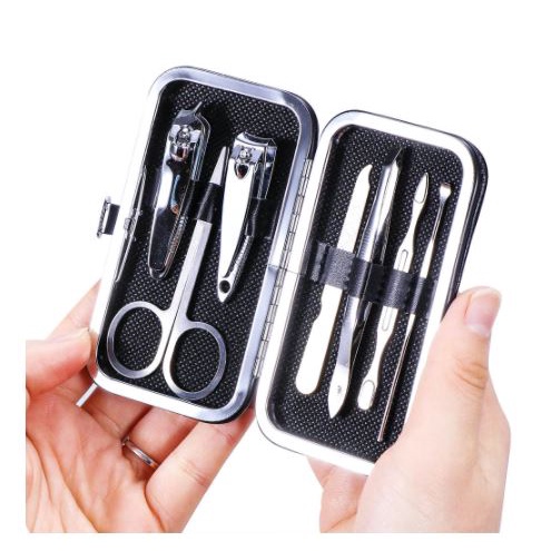 Gunting Kuku Set 7 in 1 I Menicure Pedicure Set Tools I Alat Potong Gunting Kuku