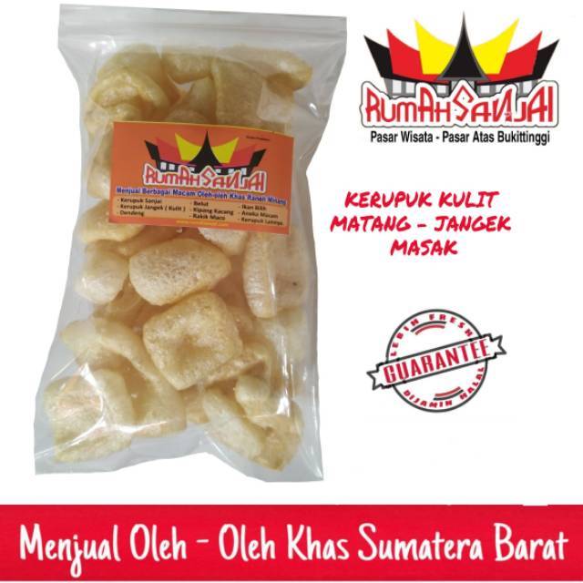 

Kerupuk Kulit Matang - Kerupuk Jangek Masak 100 gr