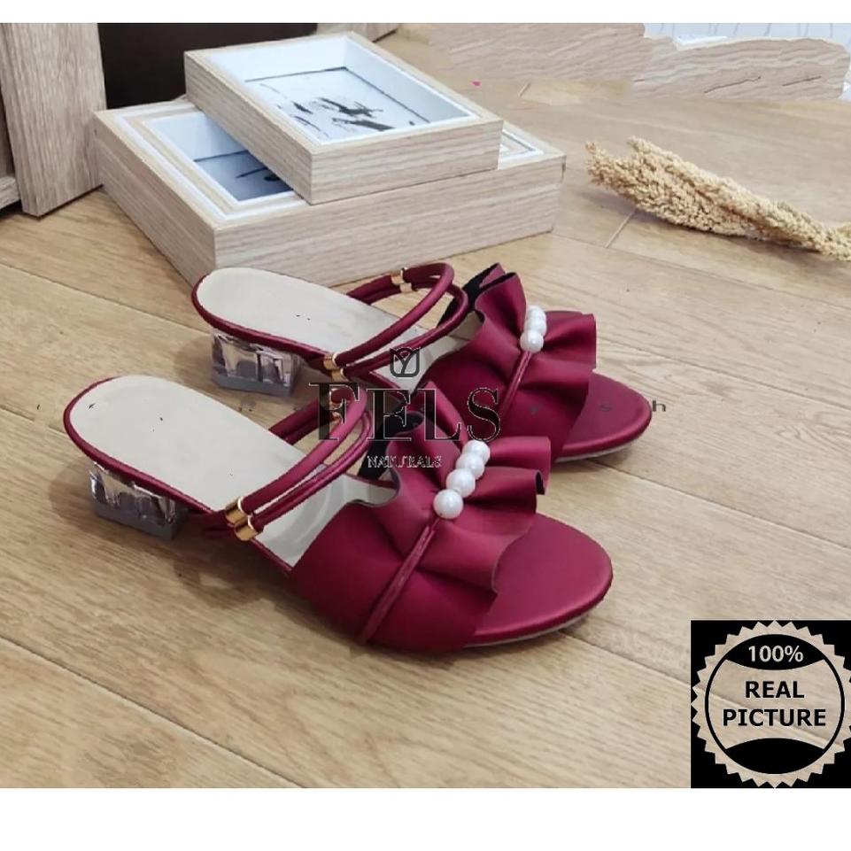 [KODE IVPCC] sendal hak kaca anak mawar