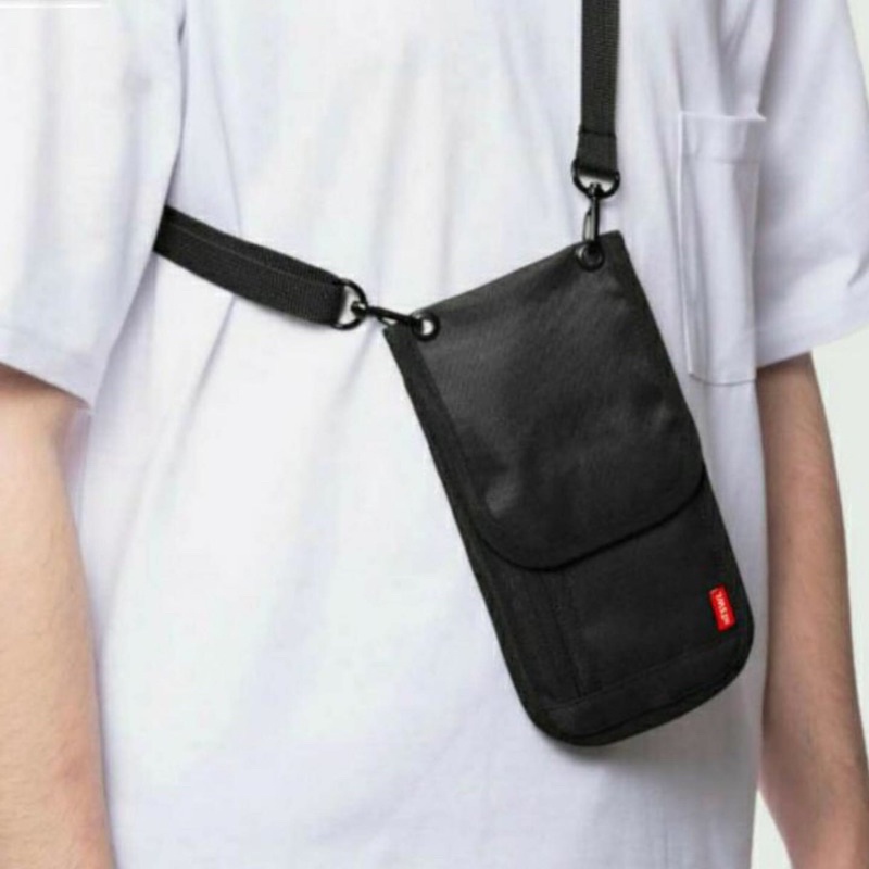 sling phone dompet pria tas selempang mini tas kartu tas hp tas tipis tas kecil