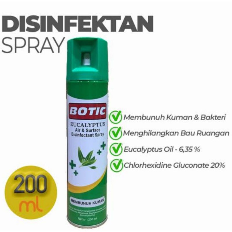 Botic Disinfectant Spray 200ml