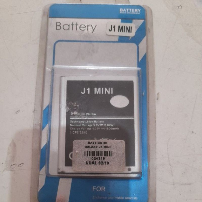 Baterai batre Samsung J1 mini prime ori 99%