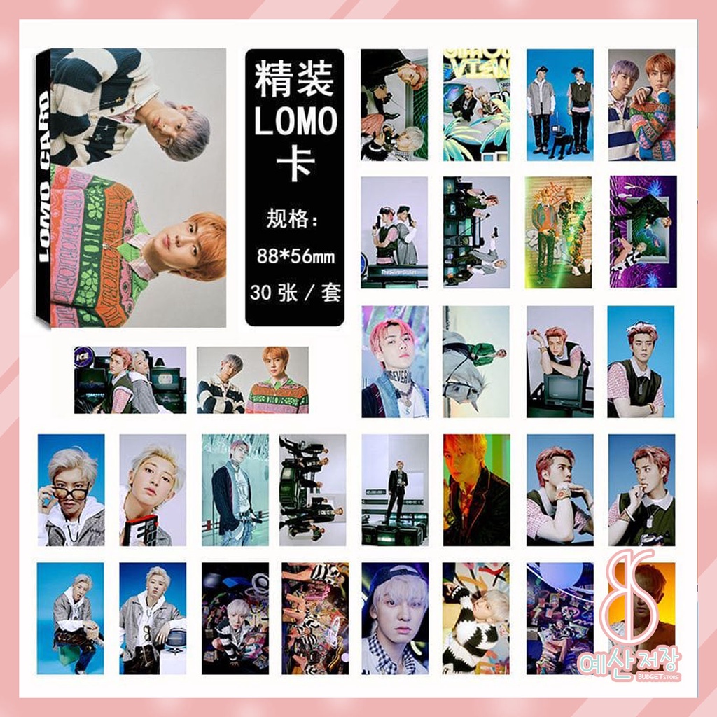 [BS] BISA COD 30pcs Photo Card EXO SC Kartu Foto Lomo Card - KP892